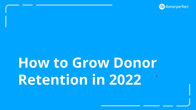 How to Grow Donor Retention