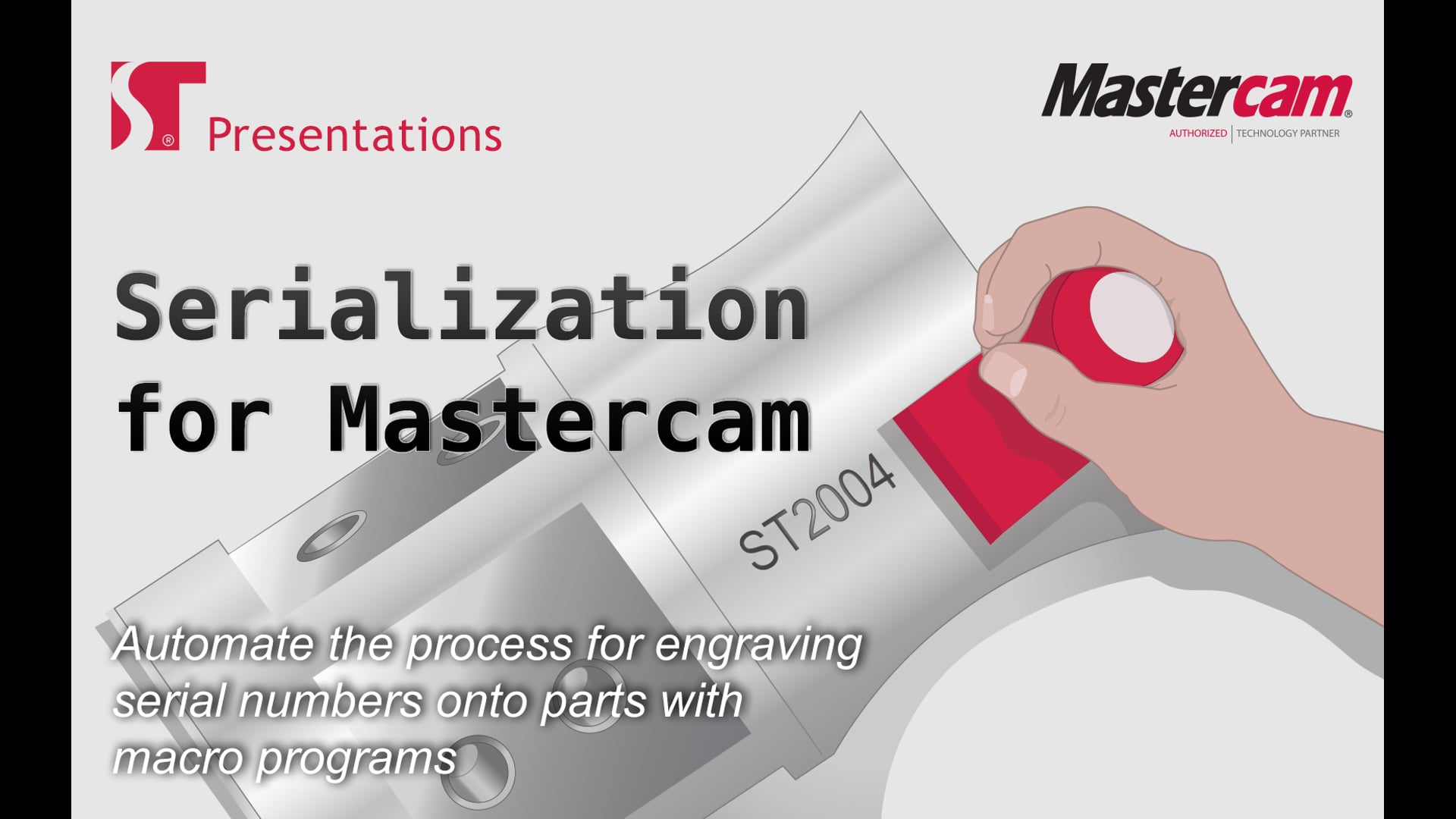 Serialization for Mastercam