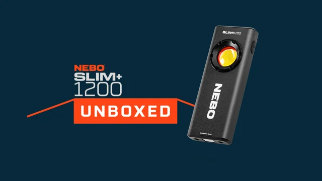 SLIM+ 1200 Rechargeable Pocket Light