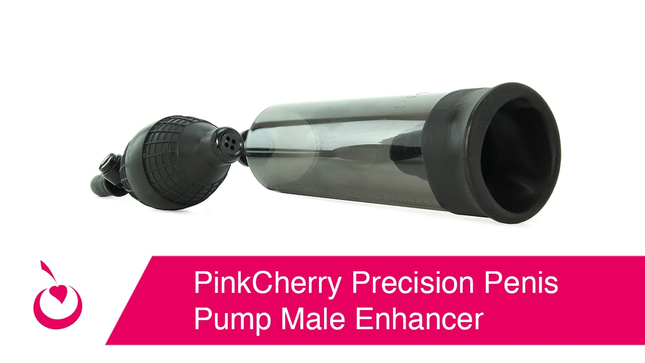 PinkCherry Precision Penis Pump Male Enhancer in Smoke