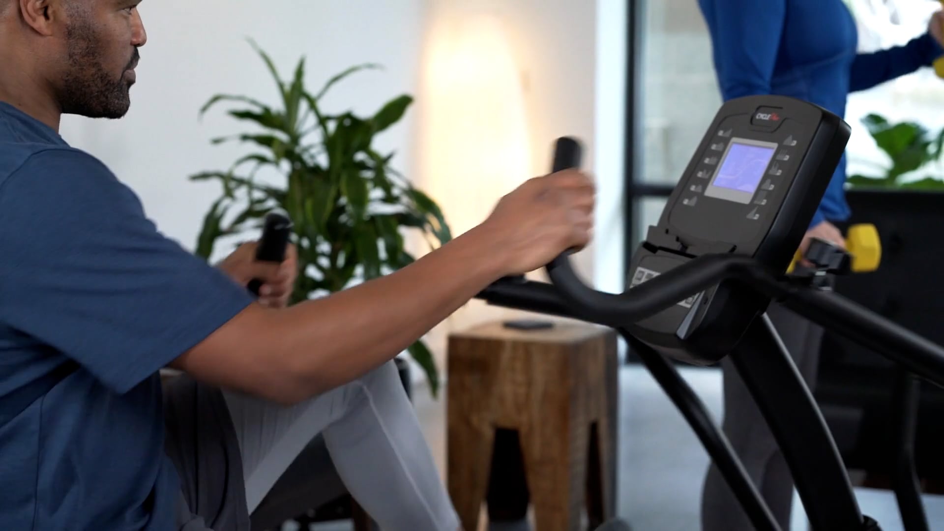 CyclePlus Recumbent Bike with Arm Exercise on Vimeo
