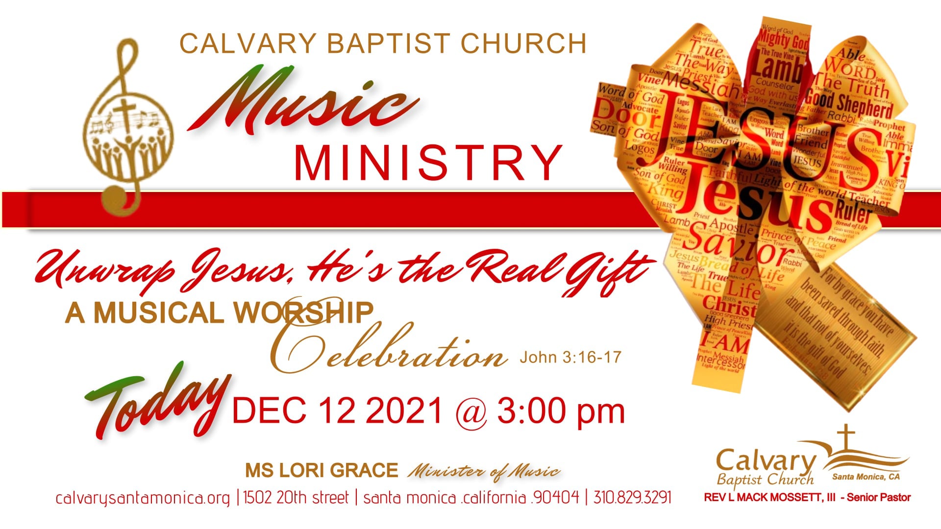 12.12.21 Christmas Musical Worship Celebration