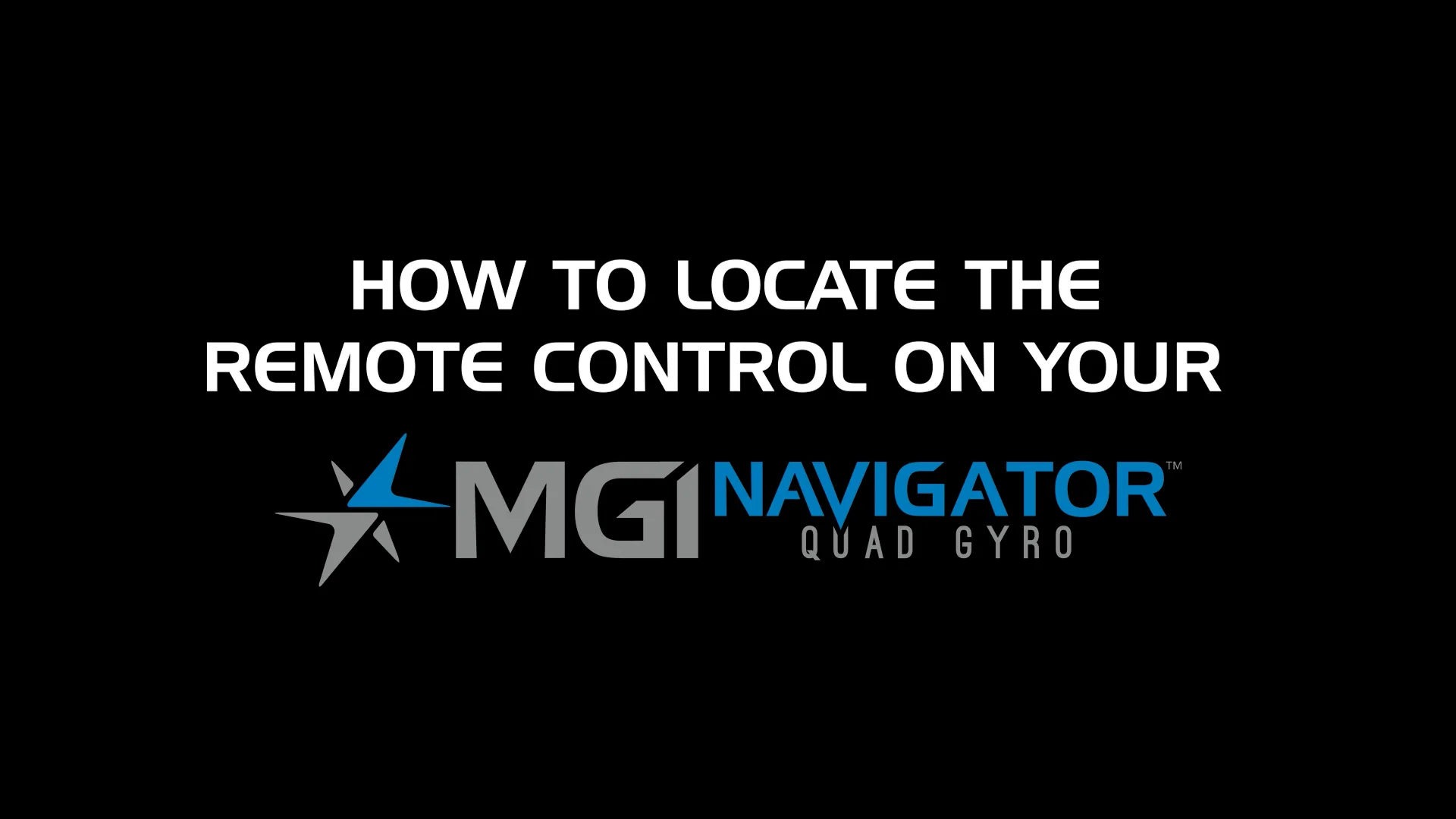 Mgi navigator store quad gyro manual