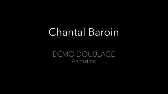 Démo Animation