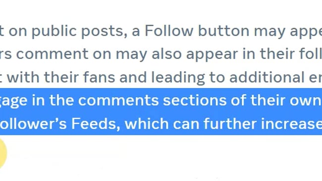Neue Kommentar Funktion für Reichweite 2