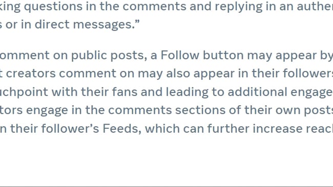 Neue Kommentar Funktion für Reichweite