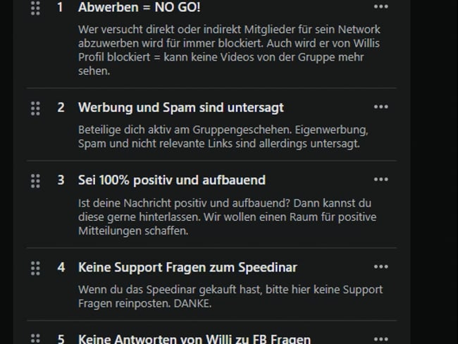 Trick: Alle Gruppen Mitglieder benachrichtigen