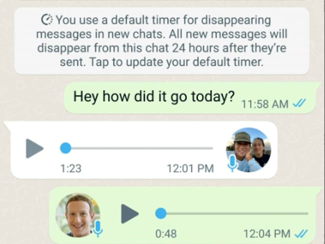 Neues "Verschwinden" Feature bei WhatsApp