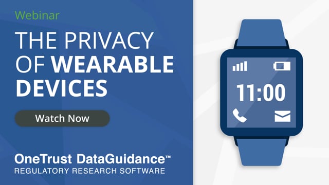 The Privacy of Wearable Devices