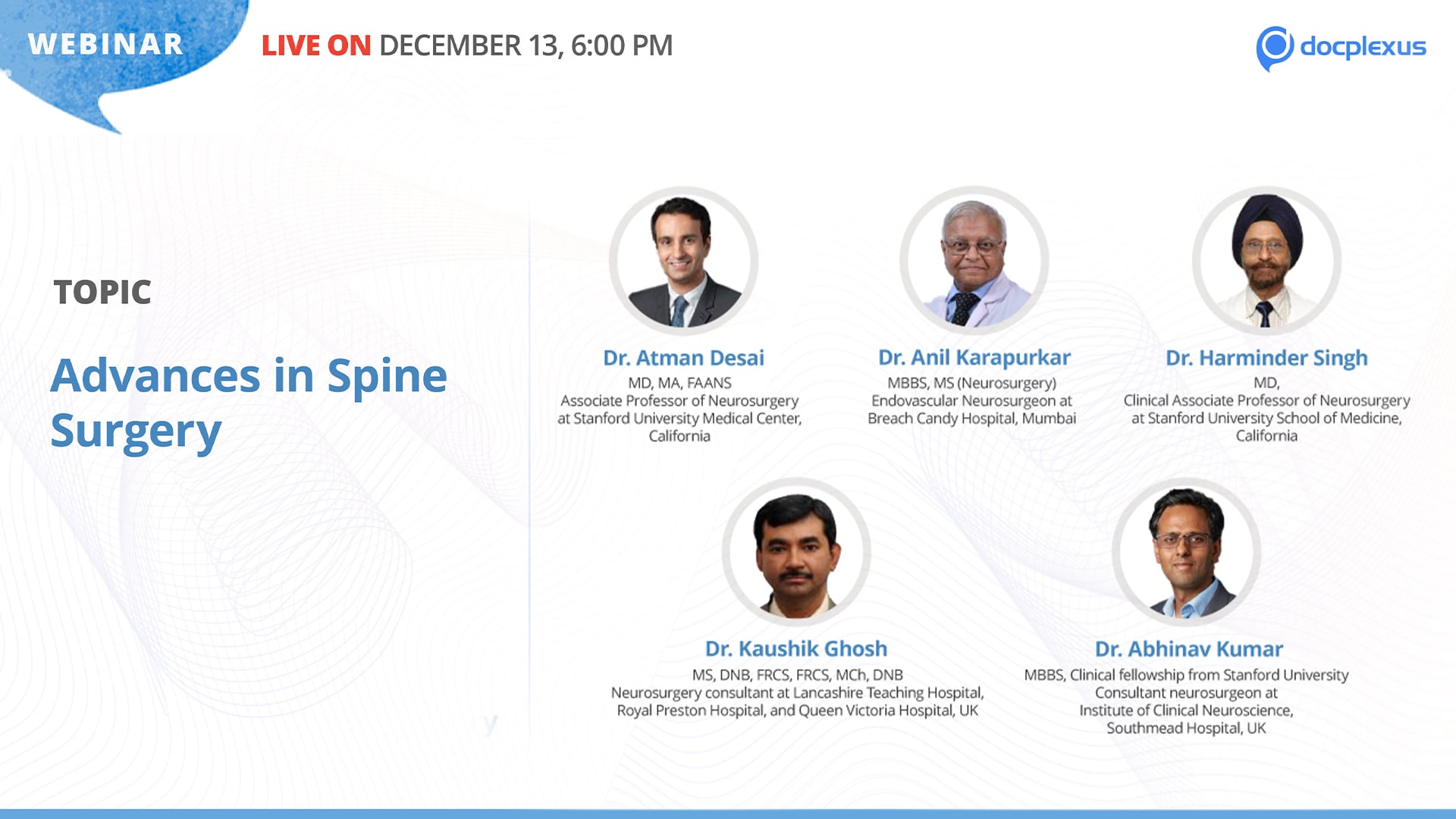 Advances in Spine Surgery