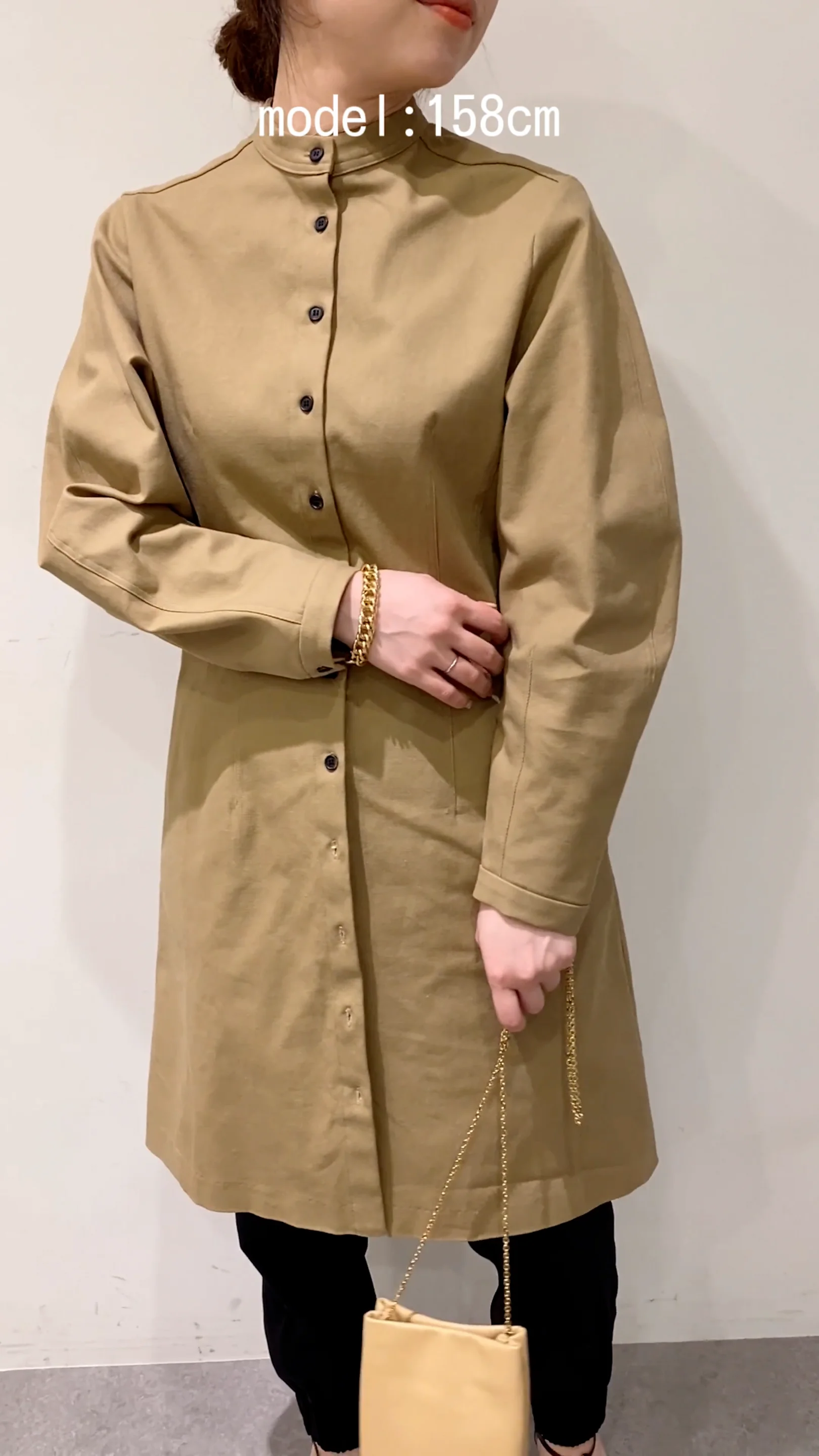 オックスストレッチワンピース | Whim Gazette(ウィム ガゼット