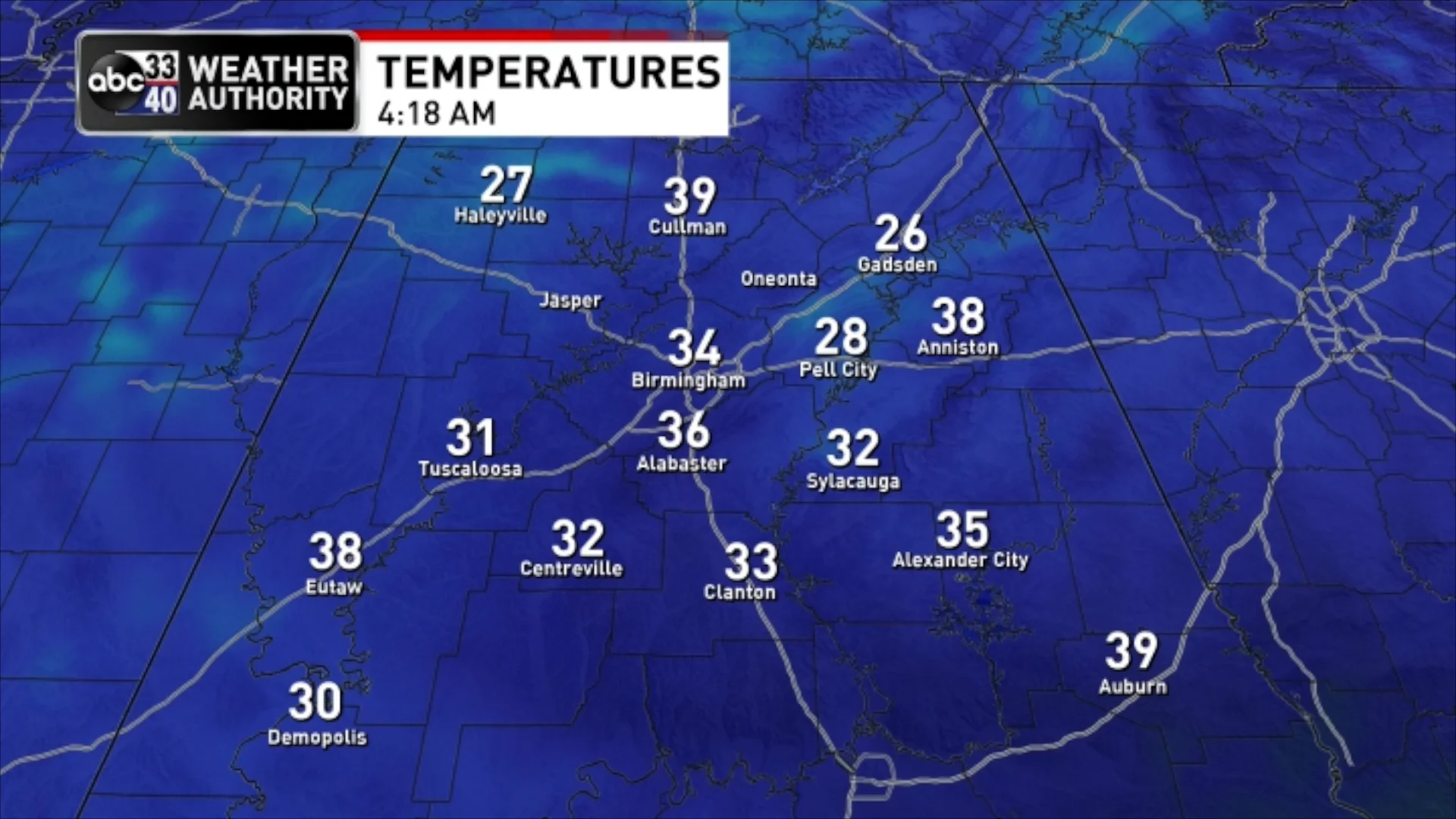 James Spann forecasts warming weather for Alabama through the work week ...