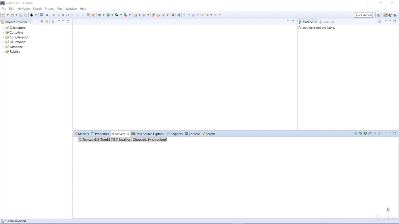164. Crea la tua Java web application con Eclipse.mp4 on Vimeo
