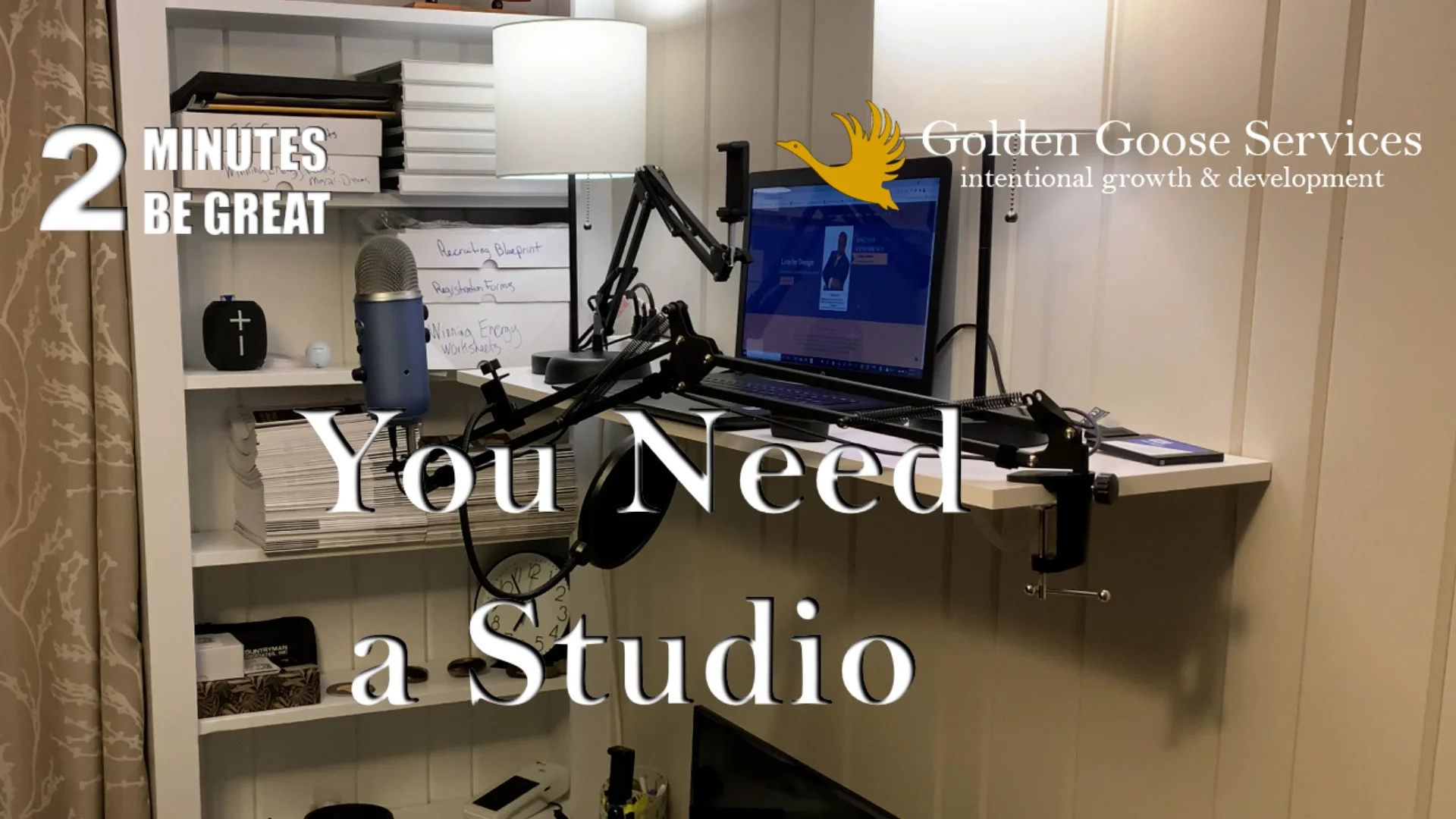 You Need A Studio on Vimeo
