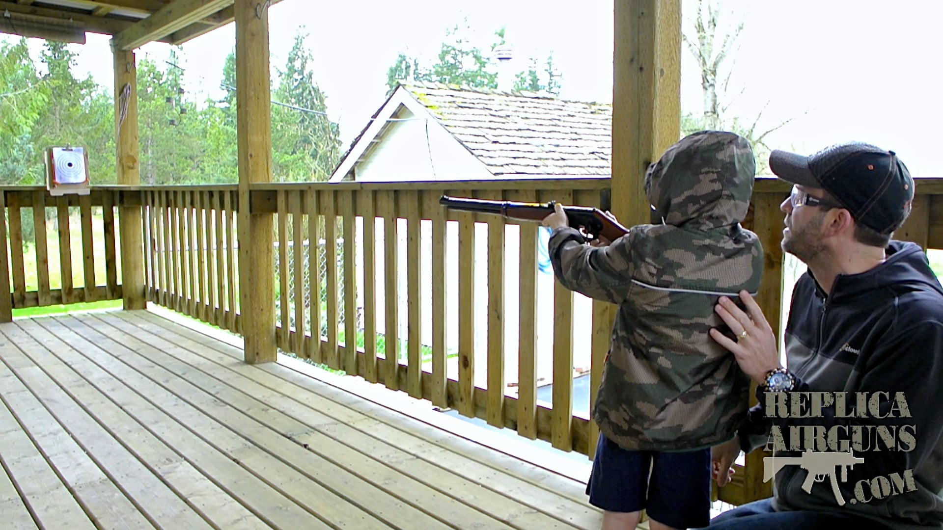My Son Gabriel's 6th Birthday His First Red Ryder BB Gun