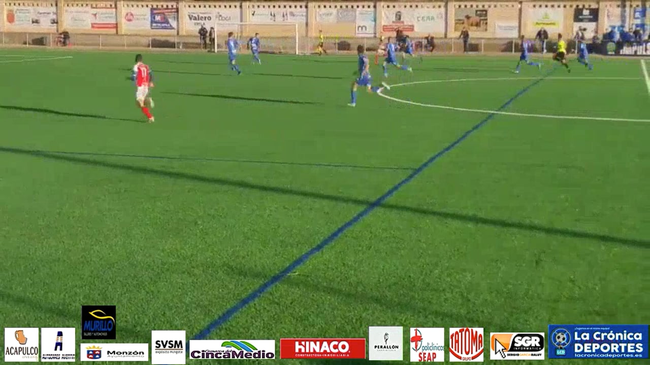 (RESUMEN y GOLES) Epila 0-3 At.Monzón / J 15 / 3ª División