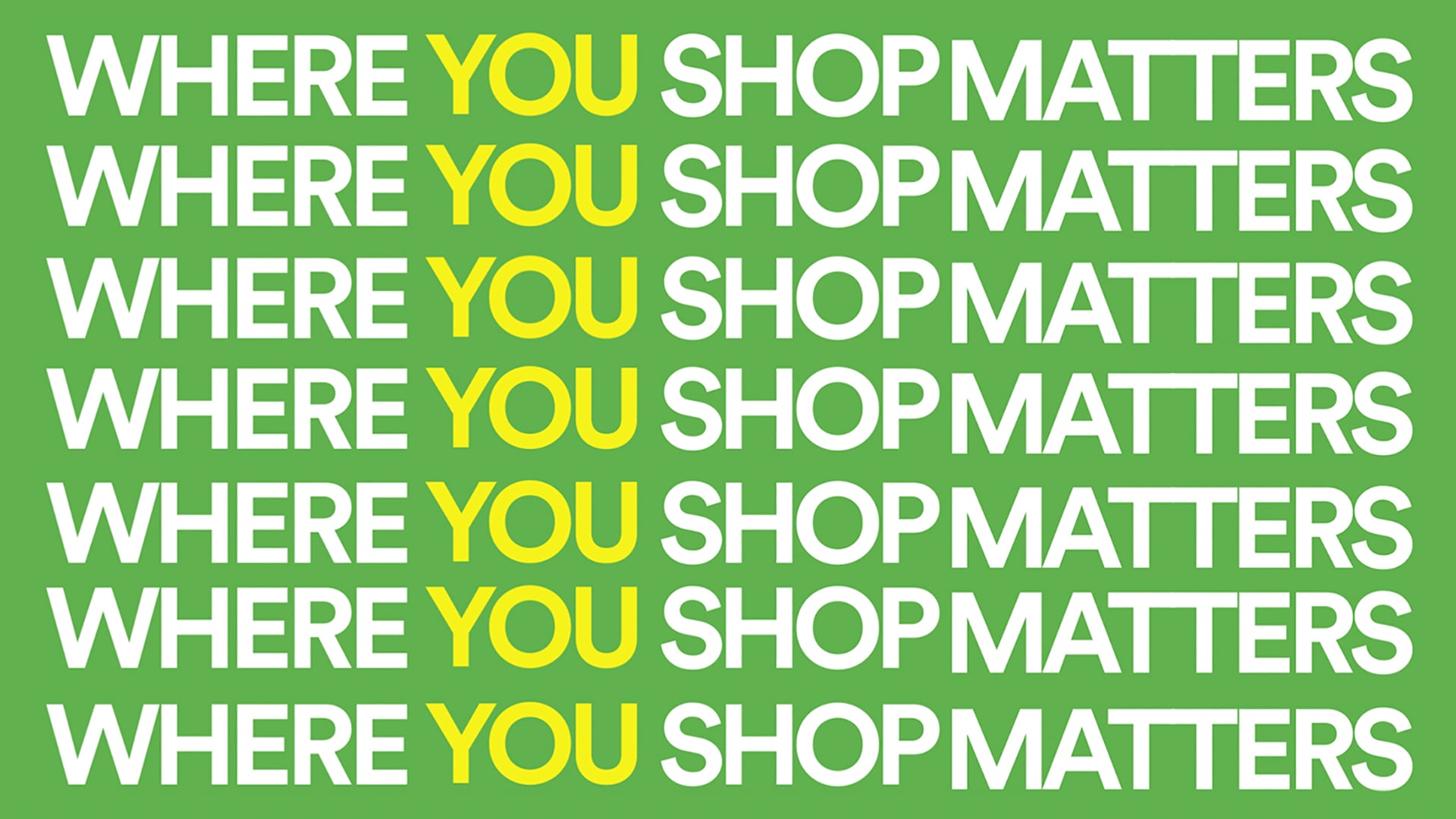 Where you shop matters image