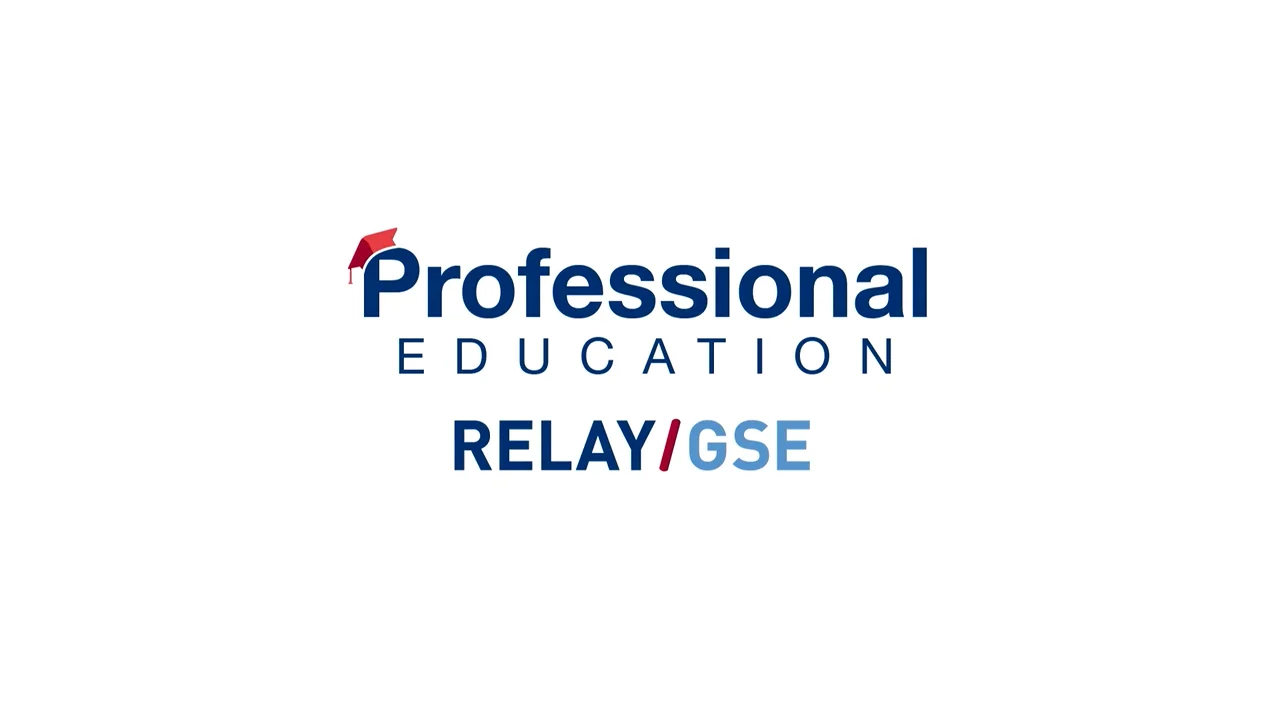 Relay Graduate School of Education Professional Education on Vimeo