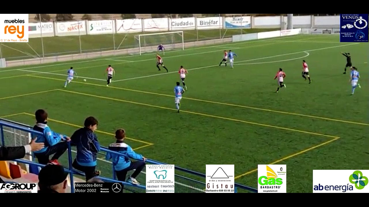 (RESUMEN y GOLES) CD Binéfar 3-0 Illueca / Jornada 15 / 3ª División