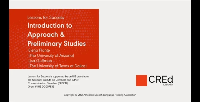 Introduction to Approach and Preliminary Studies