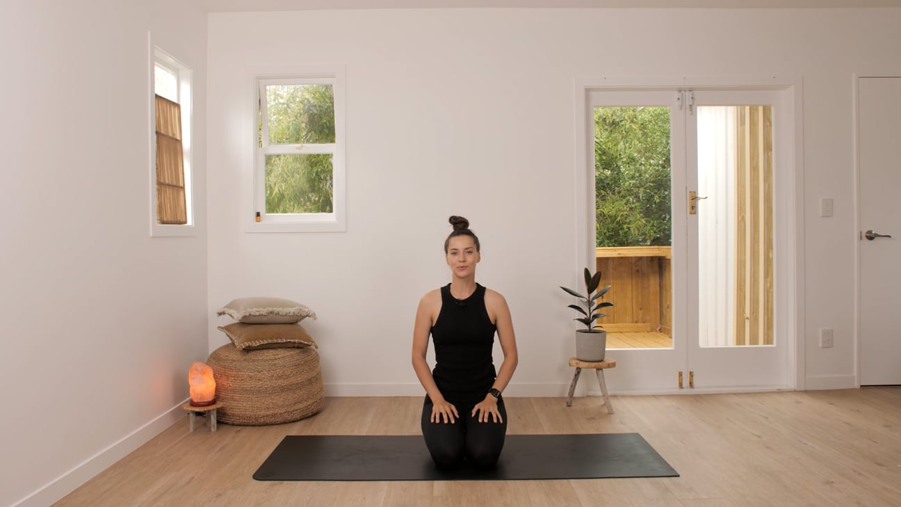 Hero Variation, Standing Forward Bend, Plank, Four Limbed Staff, Upward Facing Dog, Downward Facing Dog Variation, One Legged Dog Variation, Child, Supine Hand to Toe Variation, Side Crane, Half Lotus