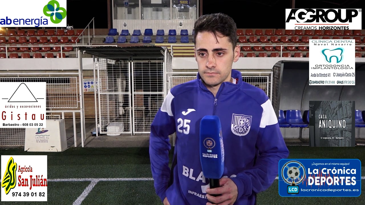 EDU SANUY (Jugador Fraga) UD Fraga 0-0 Internacional Huesca / Jornada 13 / Preferente - Gr 1