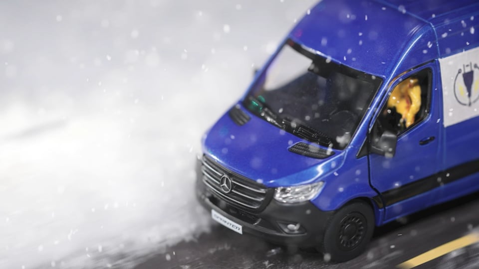 Mercedez-Benz Vans | 2021 Christmas Card