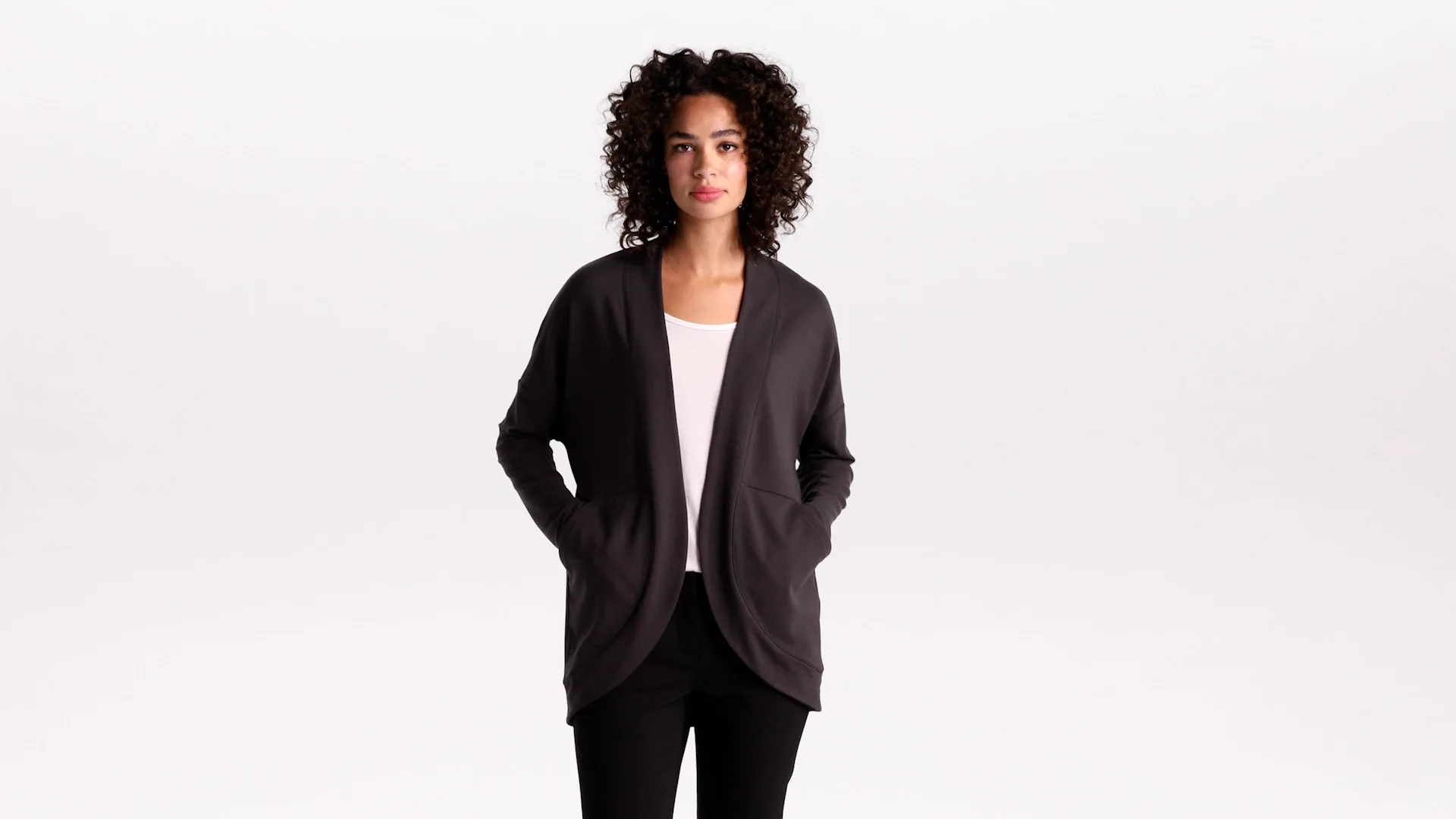 Mercer+Mettle Women's Stretch Open-Front Cardigan