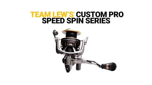 Lews Custom Pro Speed Spin Spinning Reel