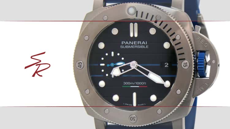 PANERAI Submersible Paltrinieri 47mm Titanium L.E. Automatic PAM01162