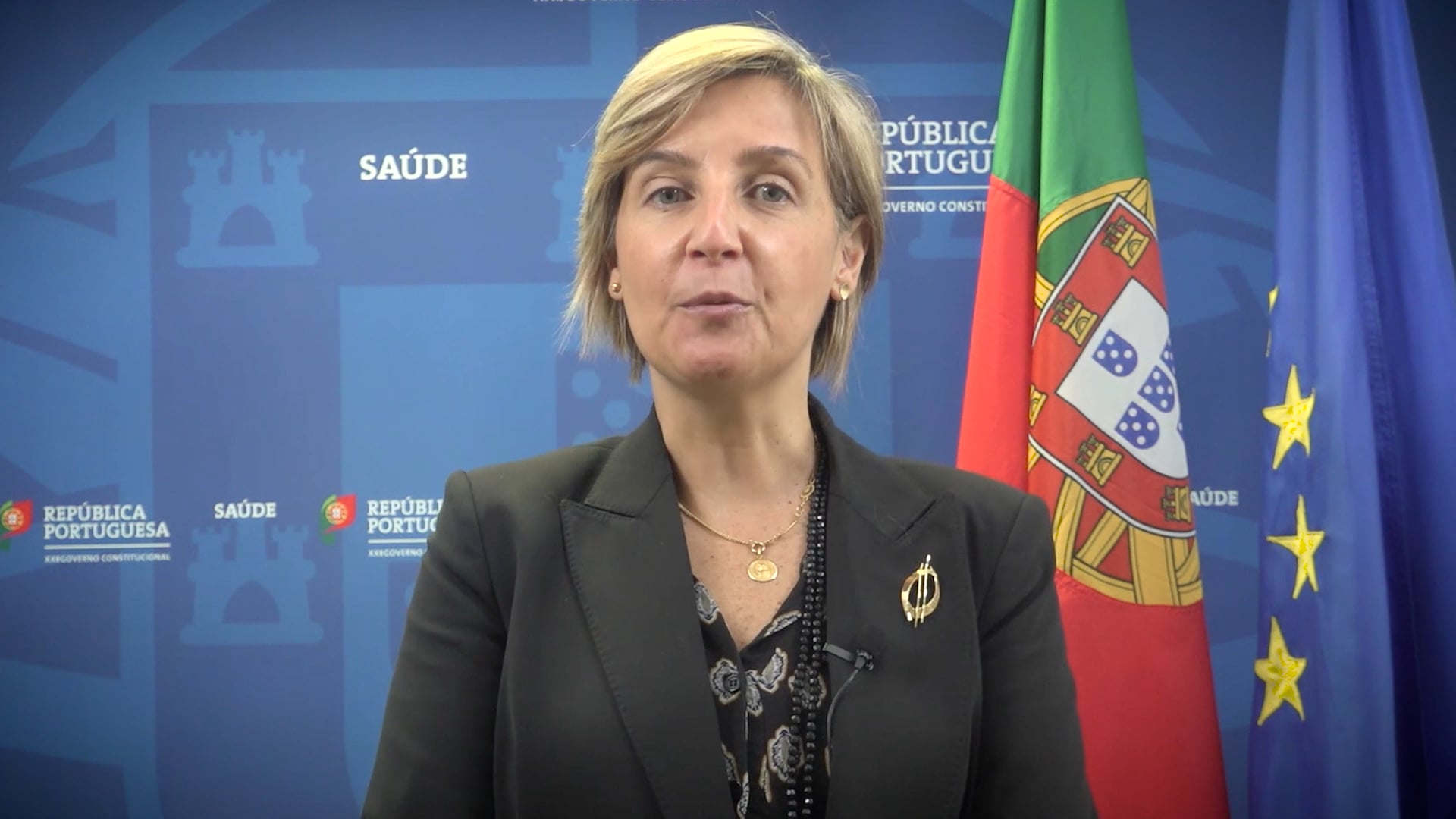 Dr. Marta Temido, Minister, Ministry for Health, Portugal