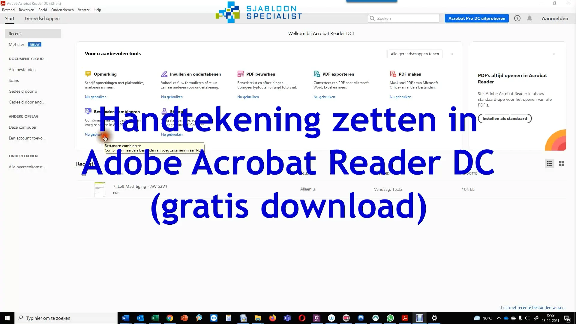 PDF handtekening zetten on Vimeo