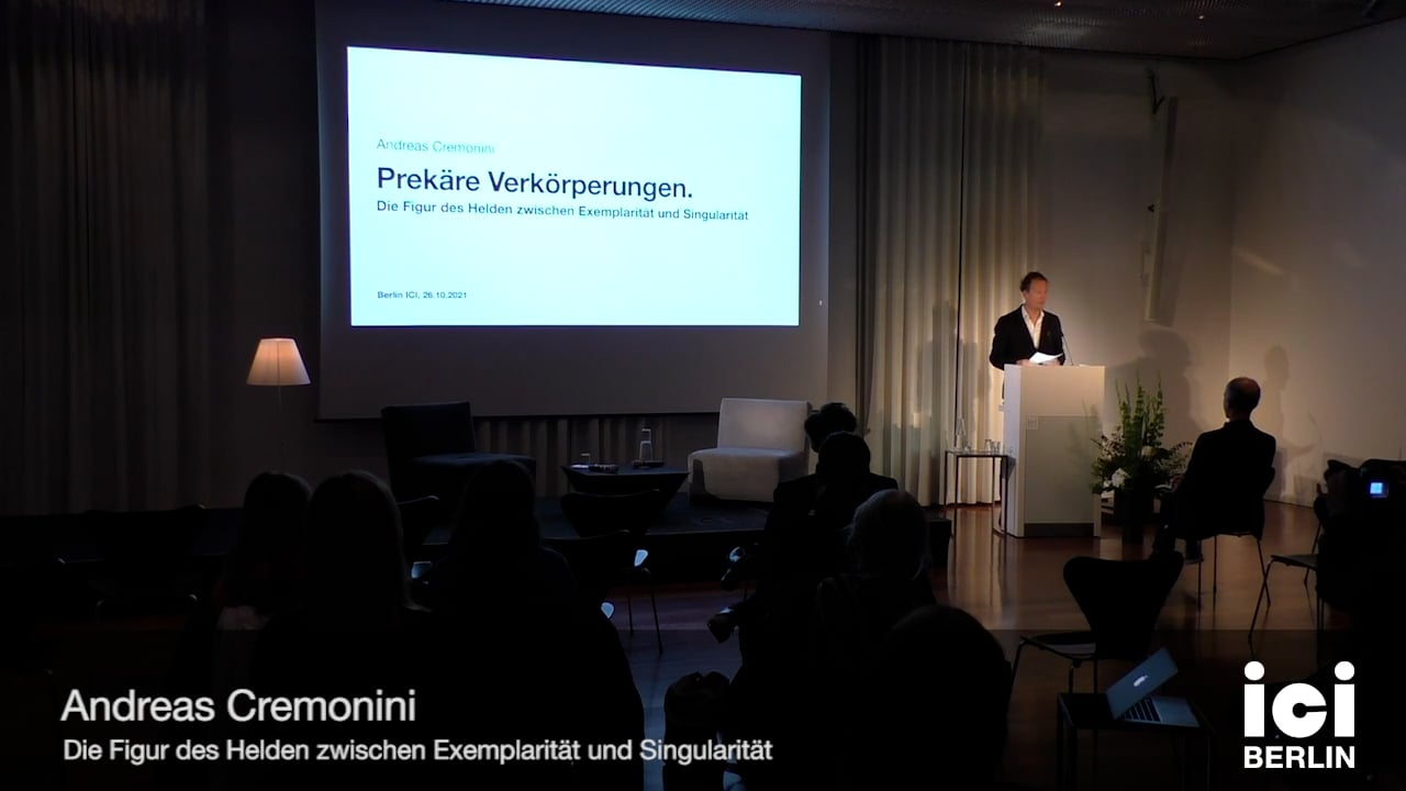 Vortrag von Andreas Cremonini