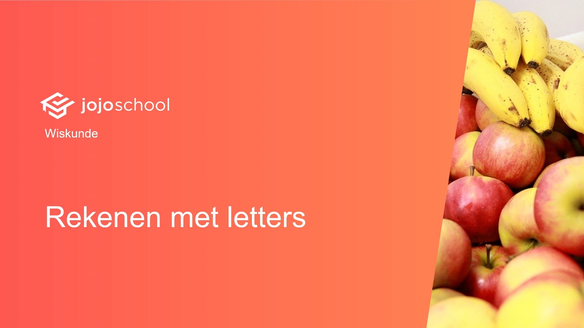 Rekenen met letters