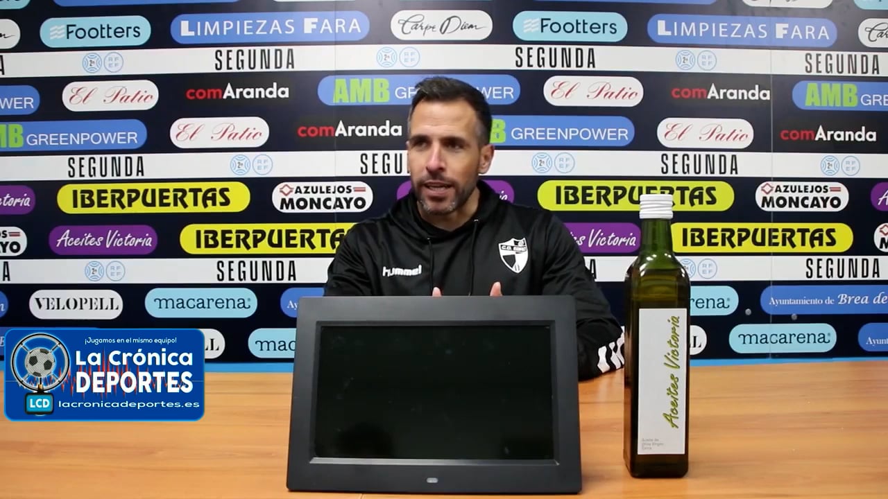 RAÚL JARDIEL (Entrenador Ebro) CD Brea 1-1 CD Ebro / Jornada 15 / 2ª RFEF - Grupo 3 / Fuente Facebook CD Ebro