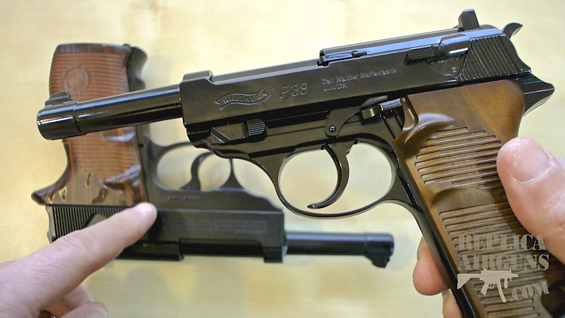 Umarex Walther P38 4.5mm CO2 Blowback BB Pistol Preview