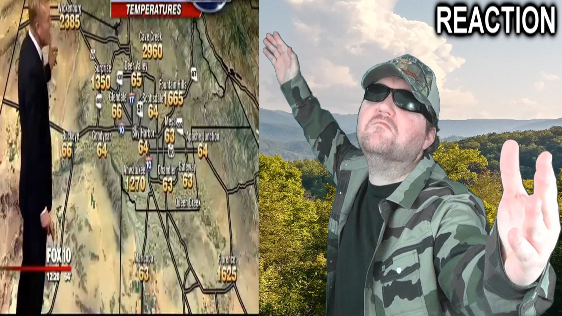 Weather Map Goes Crazy Live On The Air REACTION!!! (BBT) on Vimeo