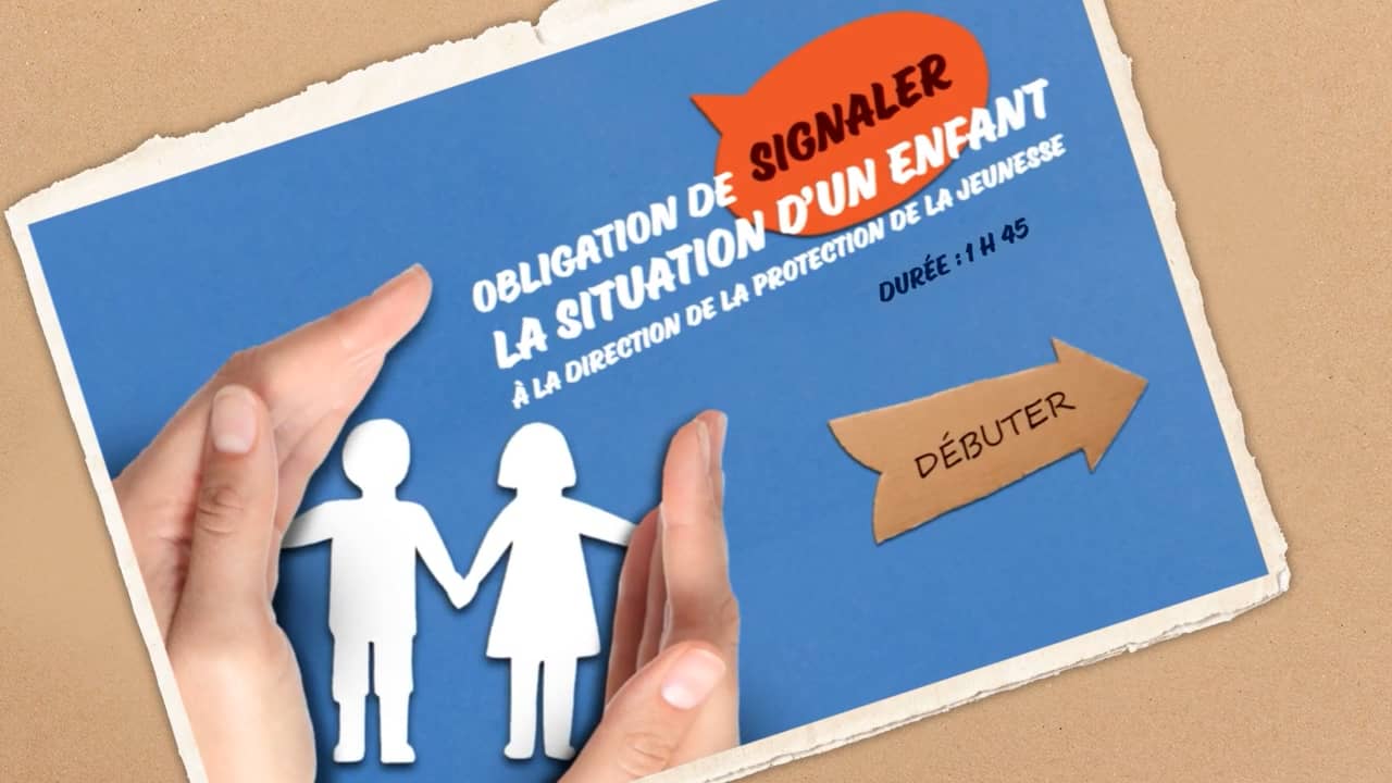 Obligation de signaler la situation d'un enfant à la DPJ on Vimeo