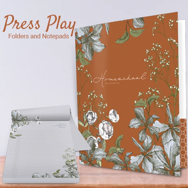 Well Planned Gal Planner Accessories - Folders, Notepads & Phone