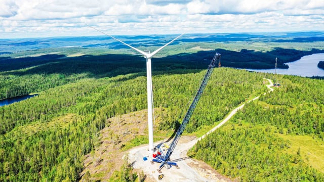 OSPREY; ONSHORE WINDFARM INSTALLATIONS