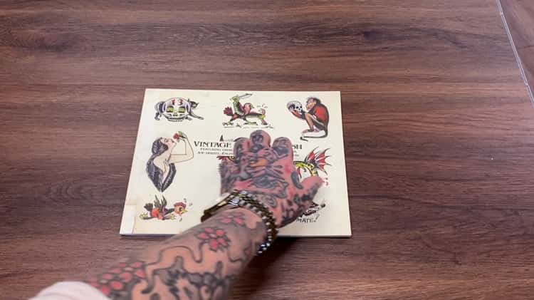 Vintage Tattoo Stencils from the Skuse Archive on Vimeo