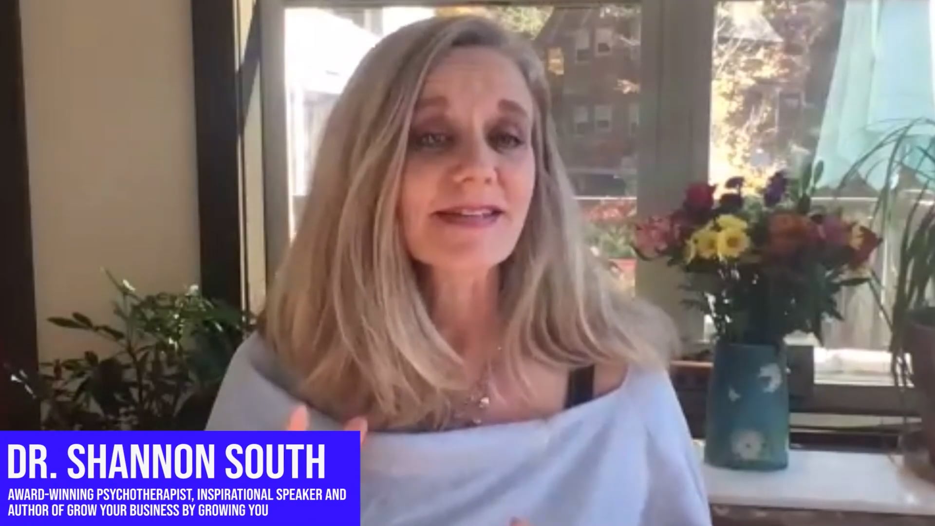 Promotional video thumbnail 1 for Dr. Shannon South "The Joy Doctor"