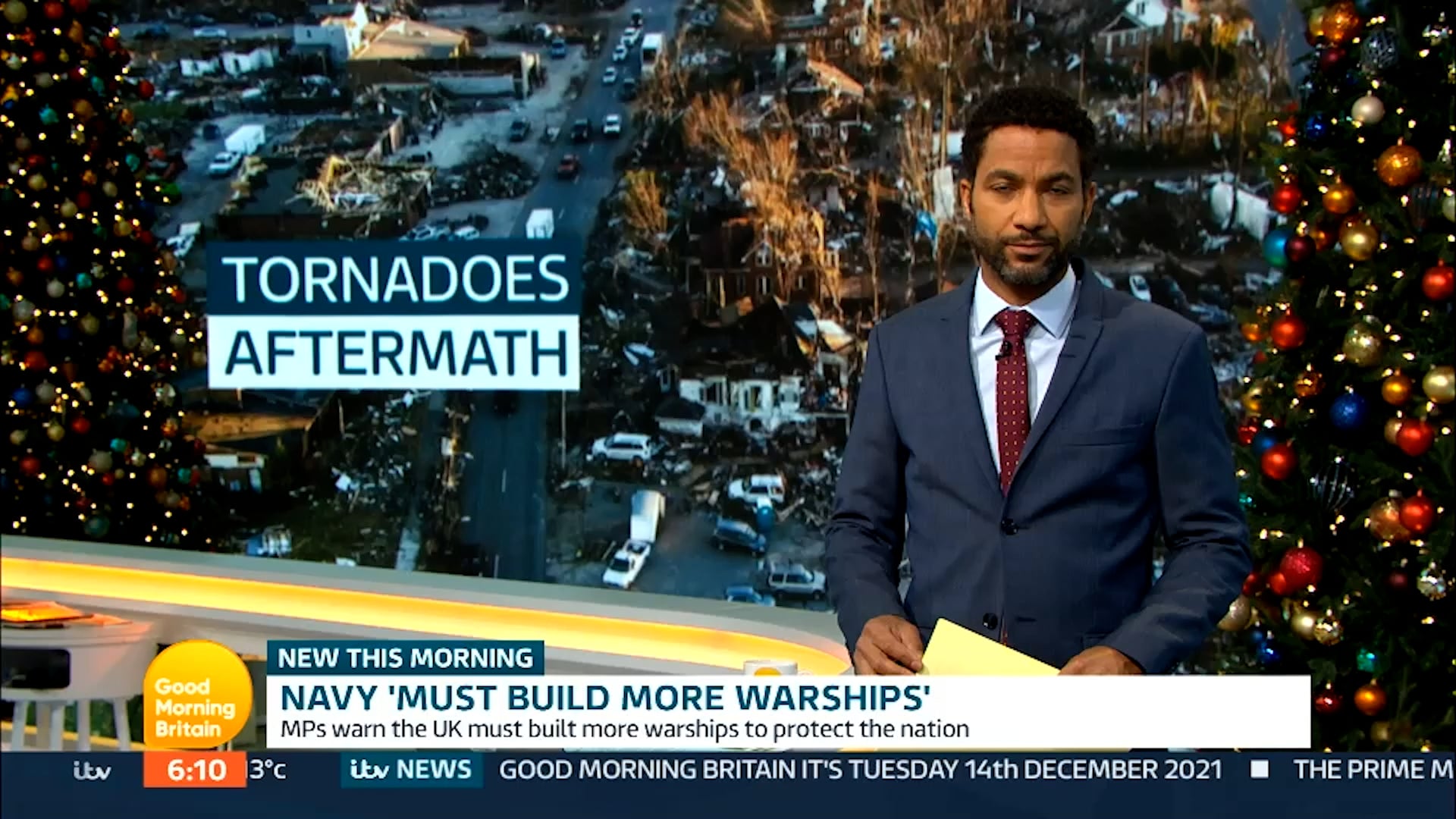 Kentucky Tornado - News Coverage - Good Morning Britain