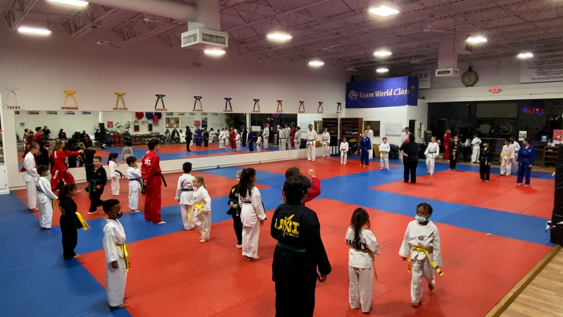 Warm-up_Line Drills_Yellow & Green Belt_December_14_2021