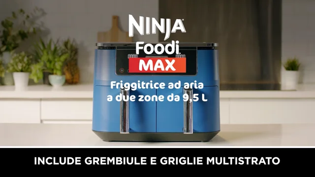 Friggitrice ad aria Ninja Foodi MAX Dual Zone AF400EUDB