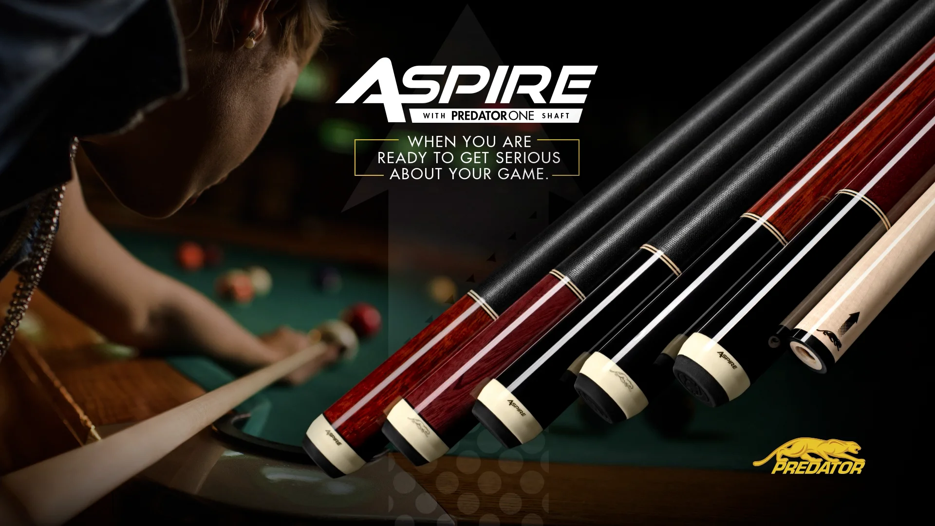 Predator Aspire Pool Cue Stick 6 | Official USA Site Predator Aspire Pool Cue Stick 6 | Official USA Site
