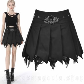 Skull Girl Skirt By Dark In Love Brand