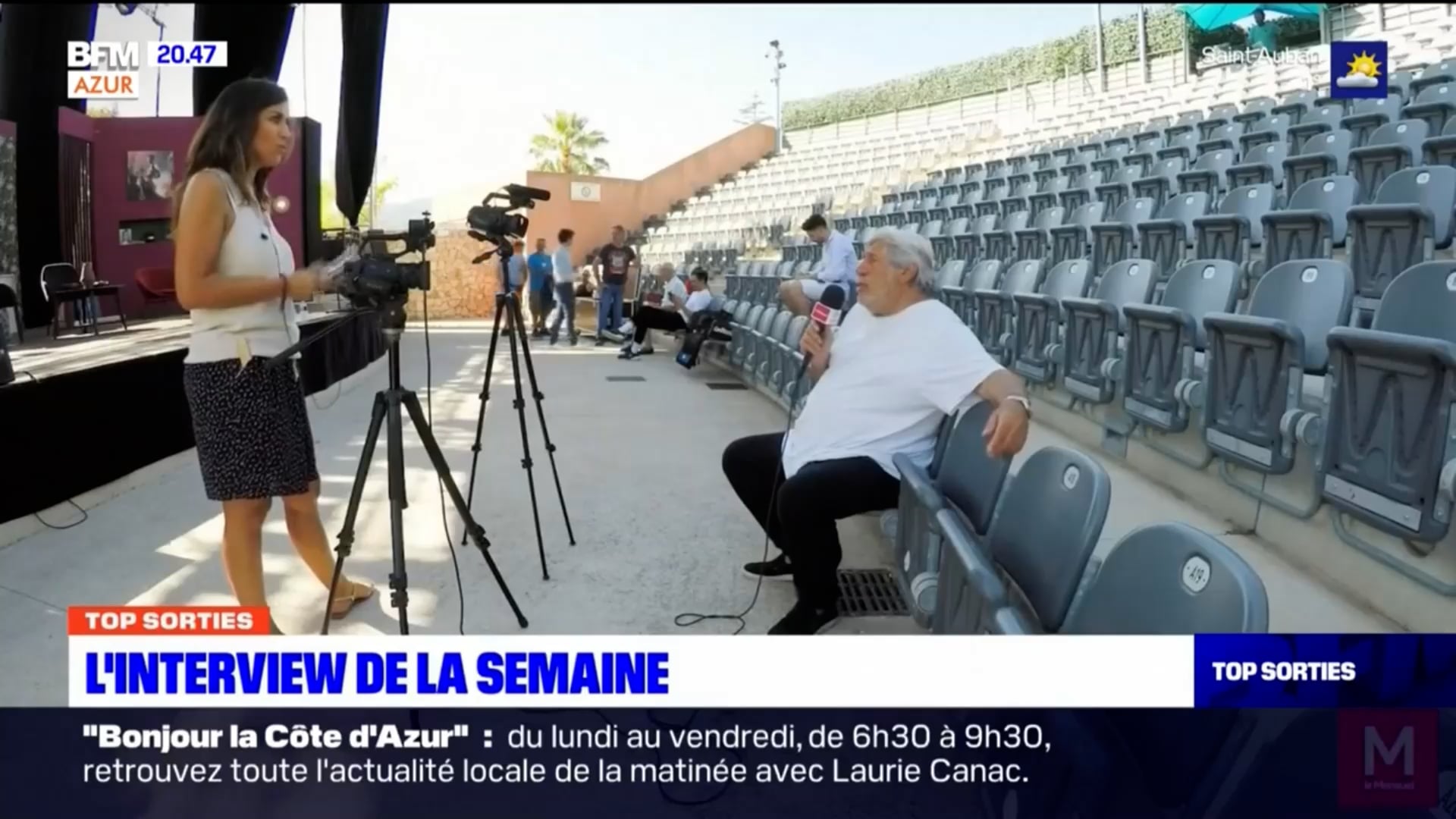 LES BEAUX-PERES - Jean-Pierre Castaldi & Steevy Boulay sur BFM TV