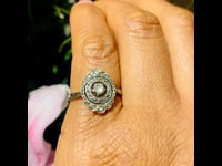 Diamant, ring van 18 karaat 12995-8088