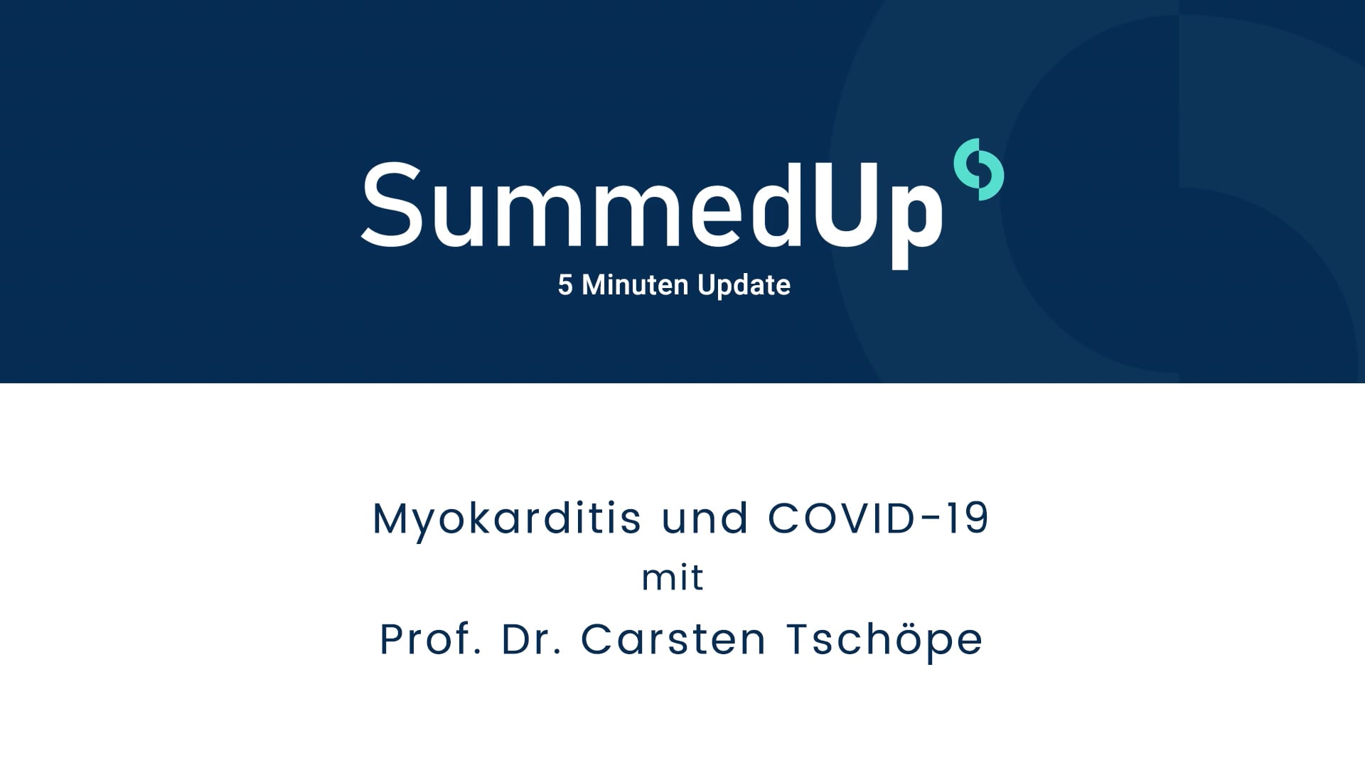 Myokarditis und COVID-19